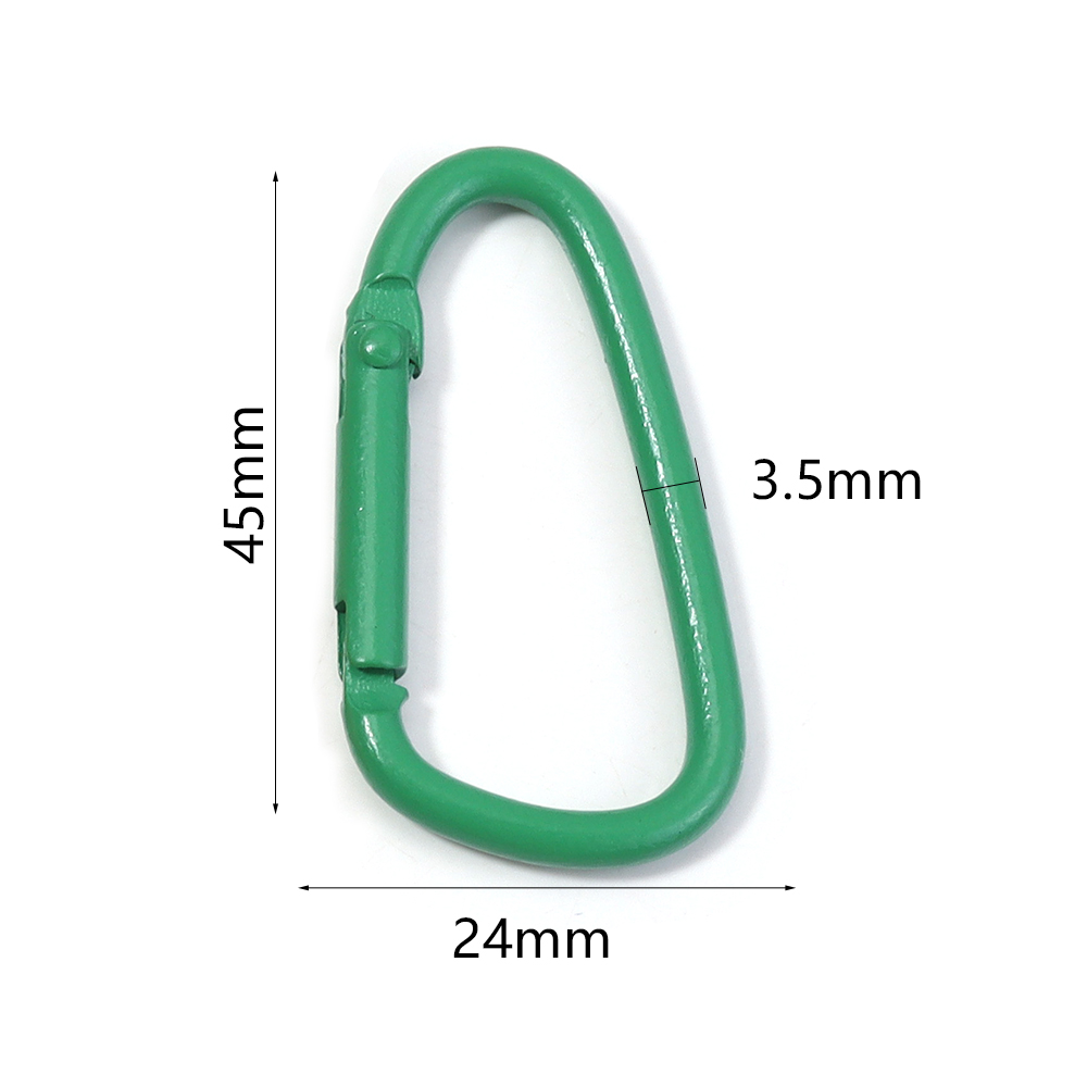10pcs Colorful Carabiner Clip  - Jewelry Making A Ring recension och pris
