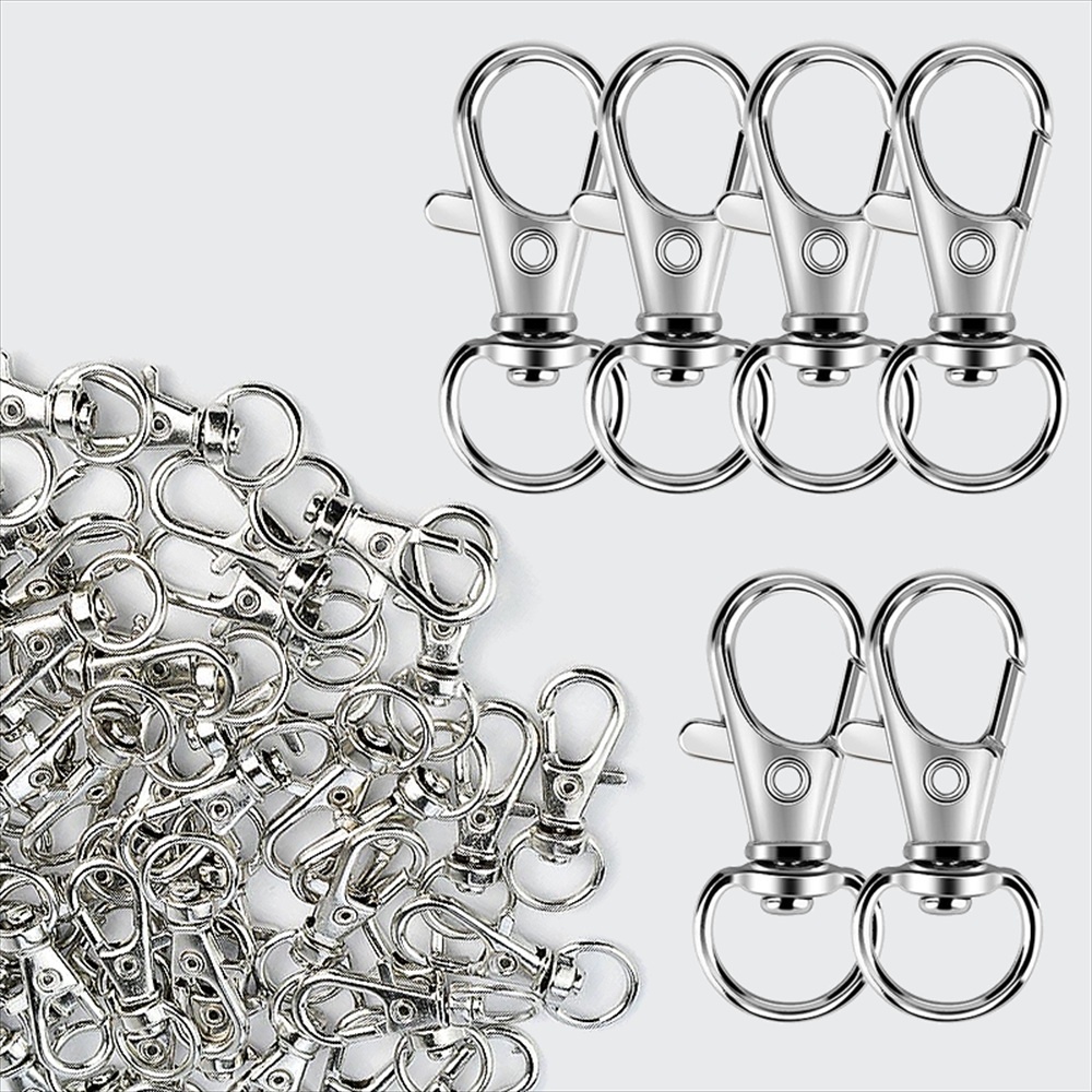 25-200Pcs Metal Swivel Snap Ho - Jewelry Making A Ring recension och pris