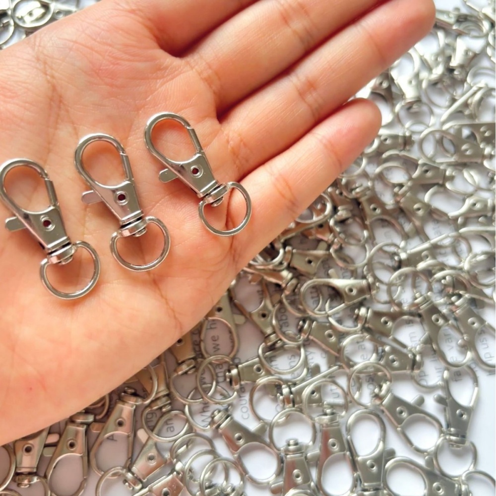 25-200Pcs Metal Swivel Snap Ho - Jewelry Making A Ring recension och pris