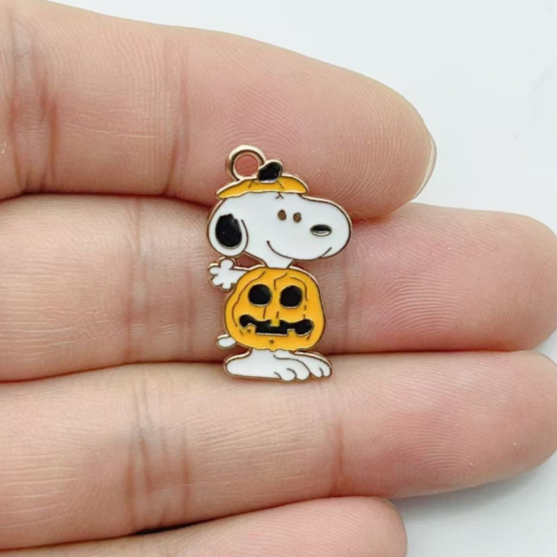 10Pcs Cute Halloween Cartoon P - Jewelry Making Diy recension och pris