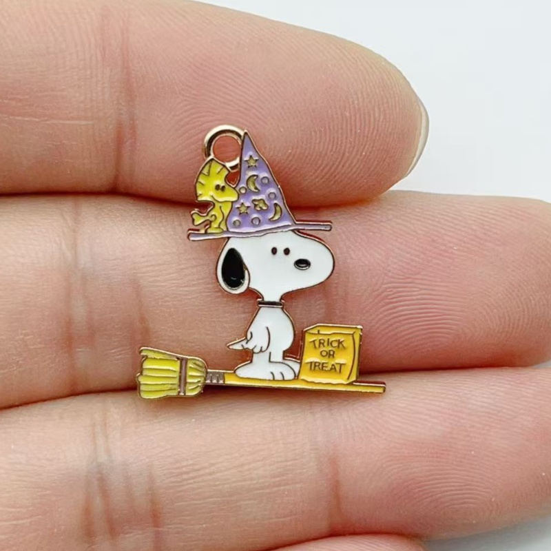 10Pcs Cute Halloween Cartoon P - Jewelry Making Diy recension och pris