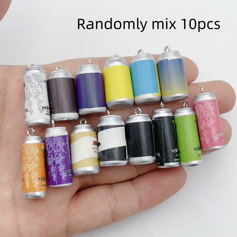 10Pcs Mini Simulation Beverage - Jewelry Making Diy recension och pris