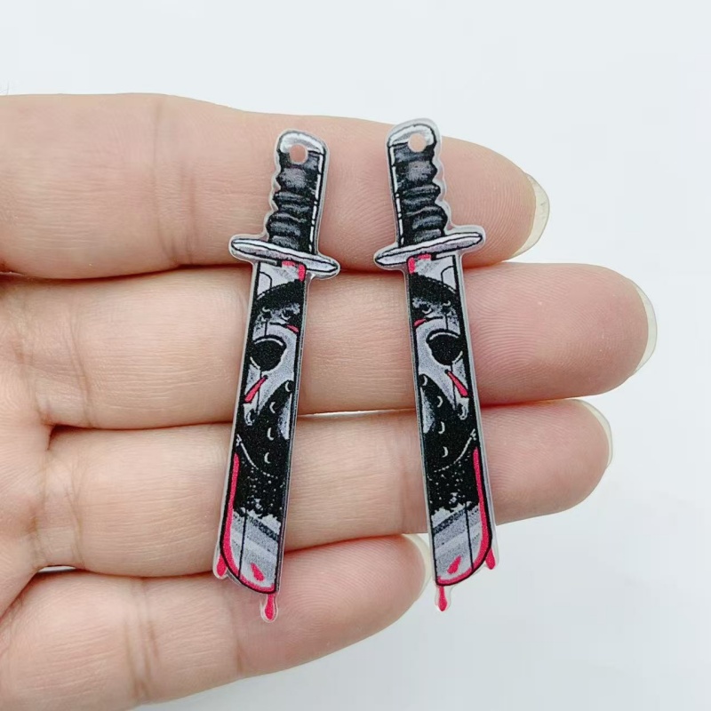 10 pieces of acrylic jewelry H - Jewelry Making Diy recension och pris