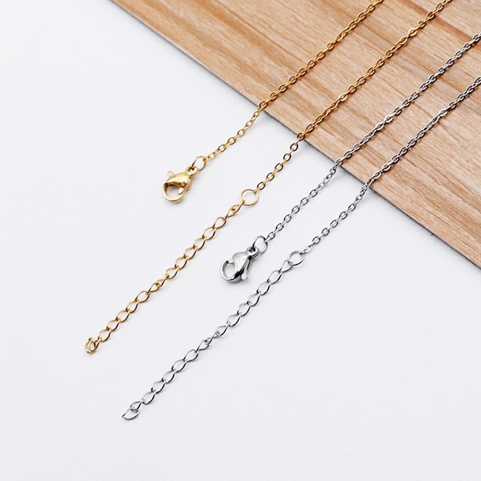 Necklace Chains 10 Yard Plated - Chain Roll Cable recension och pris