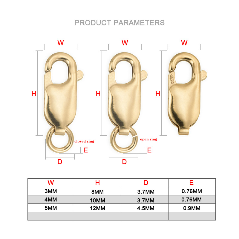 Lobster Clasp 14K Gold Filled  - Jewelry Making A Ring recension och pris