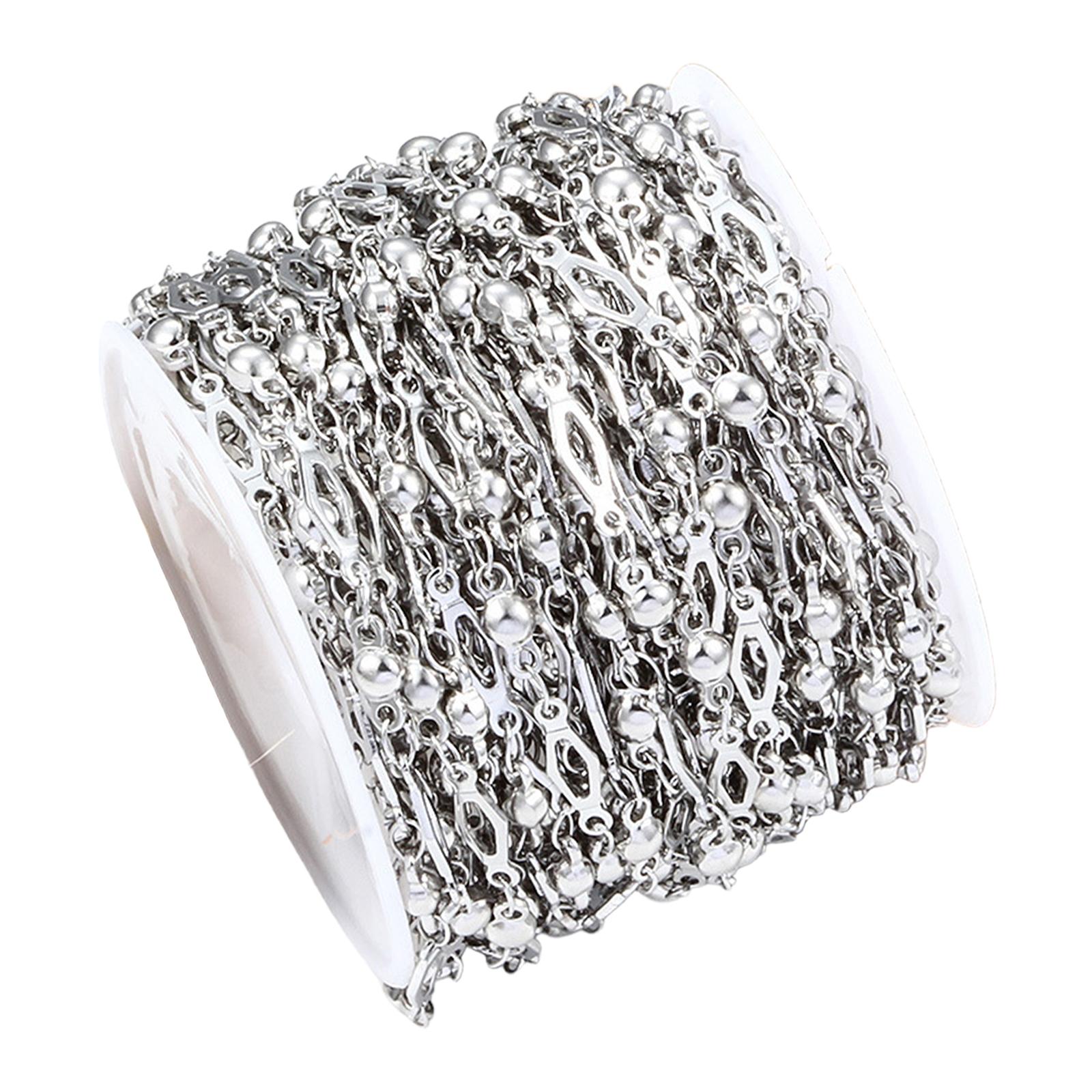 DIY Jewelry Making Chain Ball  - Chain Roll Cable recension och pris