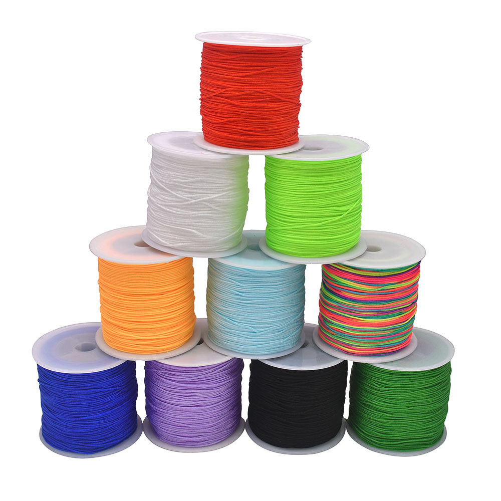 100Yards Craft Nylon Satin Cor - Jewelry Making Using Beads recension och pris