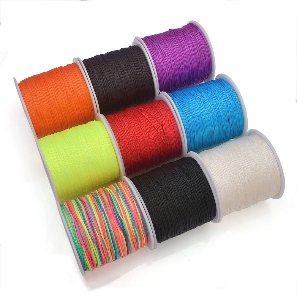 100Yards Craft Nylon Satin Cor - Jewelry Making Using Beads recension och pris