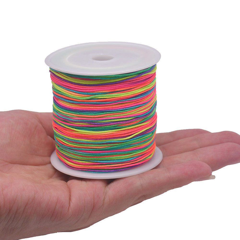 100Yards Craft Nylon Satin Cor - Jewelry Making Using Beads recension och pris