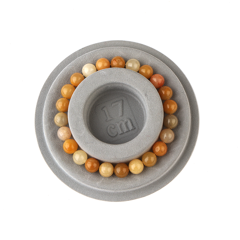 1PC Grey Flocked Bead Board Br - Jewelry Making Education recension och pris