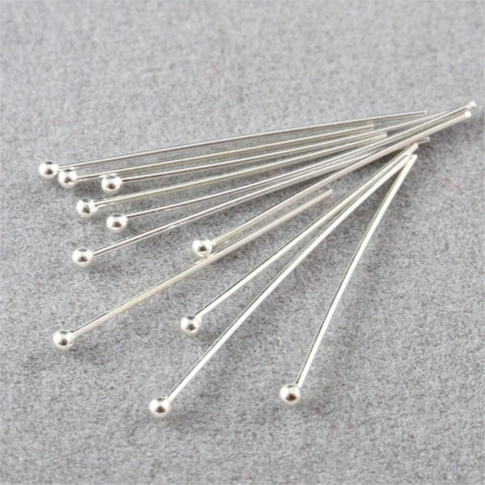 100pcs Round Ball Head Pins Fl - Jewelry Making Using Beads recension och pris