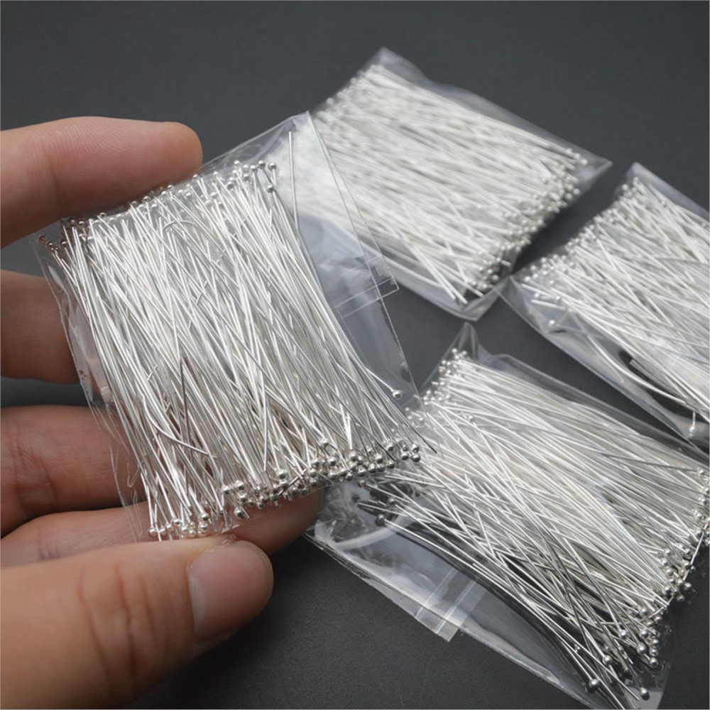 100pcs Round Ball Head Pins Fl - Jewelry Making Using Beads recension och pris