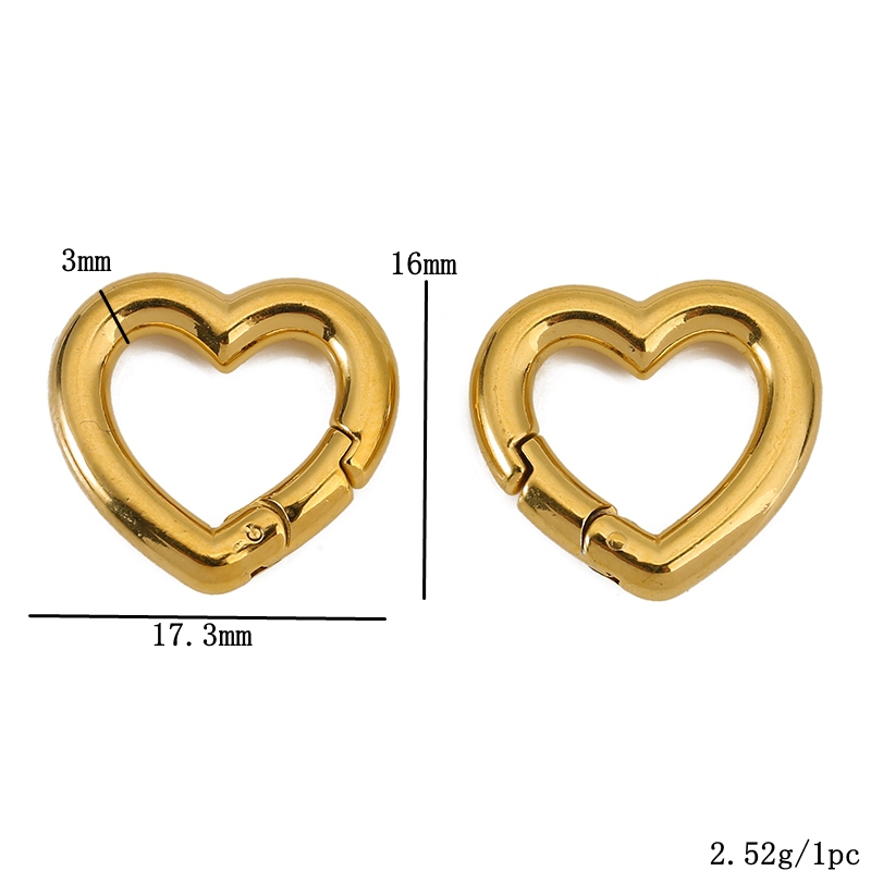 2pcs Stainless Steel Clasps He - Jewelry Making A Ring recension och pris