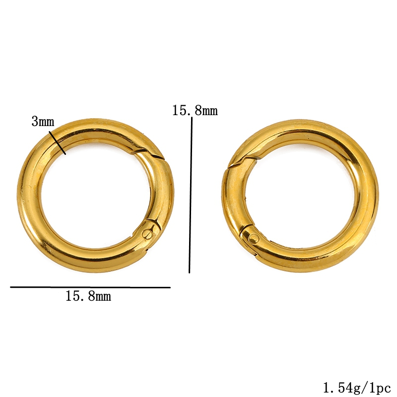 2pcs Stainless Steel Clasps He - Jewelry Making A Ring recension och pris