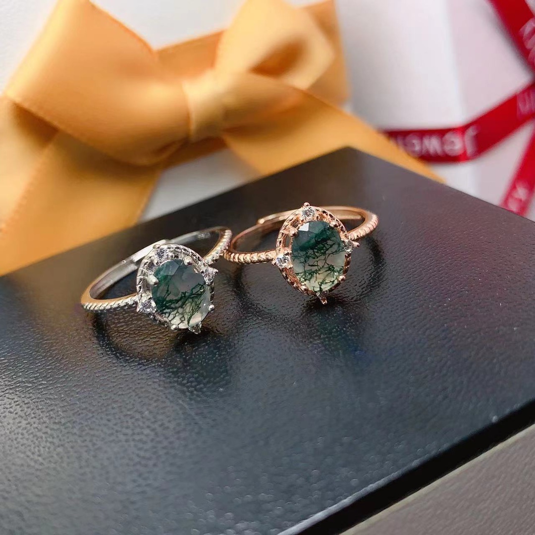 Natural Stone Ocean Water Moss - Jewelry Making University recension och pris
