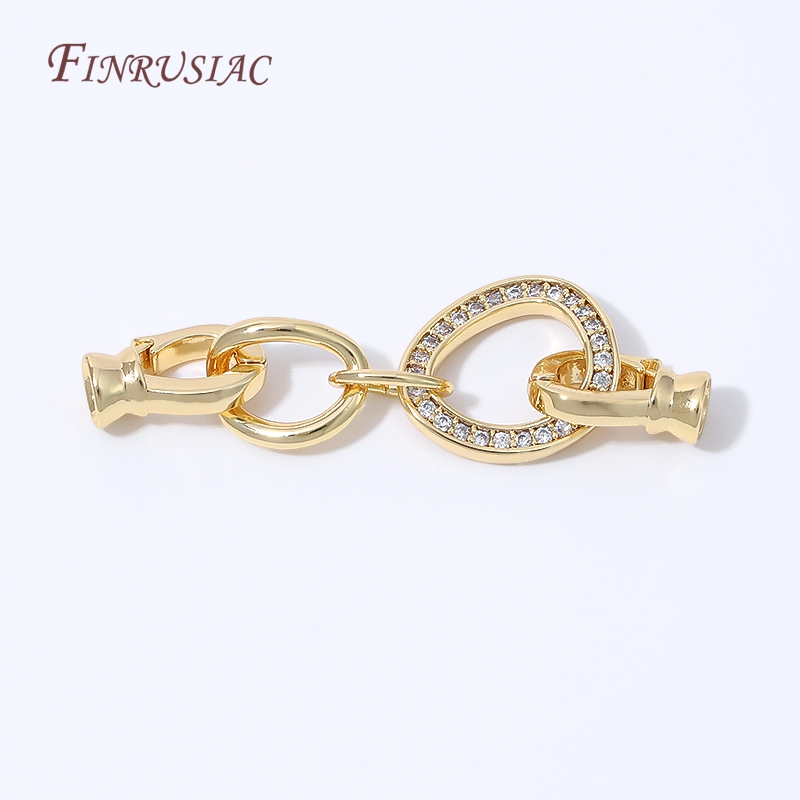 1/2Pcs18K Gold Plated Rhinesto - Jewelry Making A Ring recension och pris