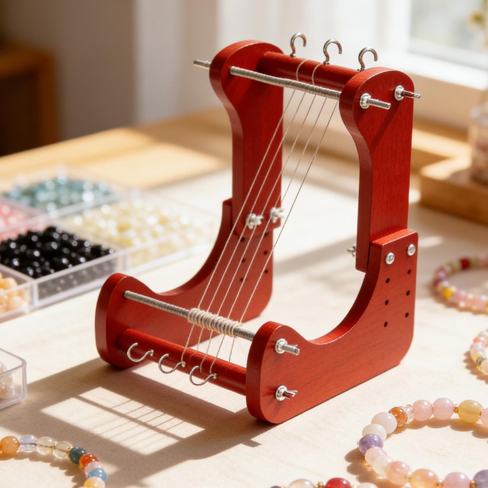 Wooden Beading Loom Kit Adjust - Jewelry Making Diy recension och pris