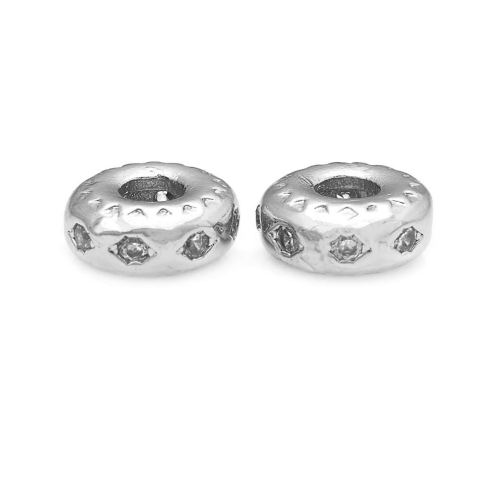 5.5MM 7.5MM Brass Zircon Wheel - Jewelry Making Store recension och pris