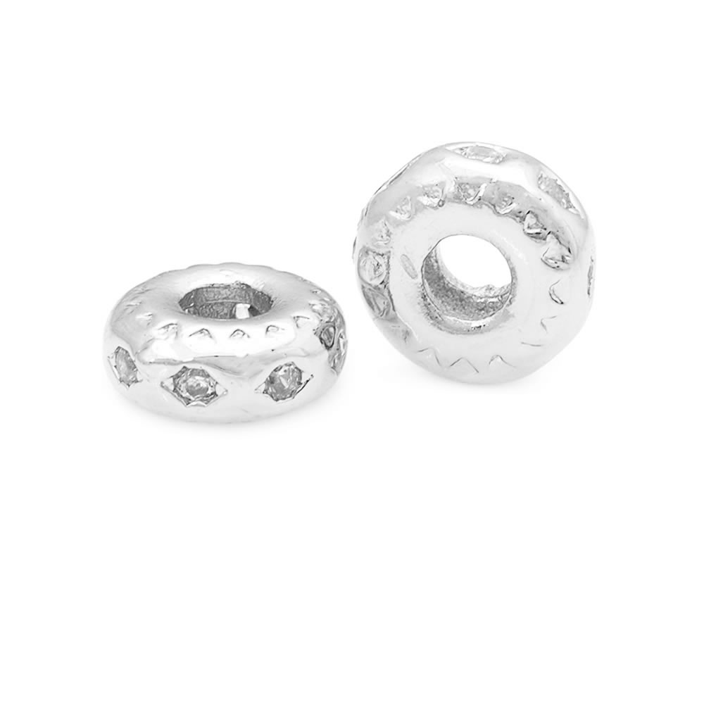 5.5MM 7.5MM Brass Zircon Wheel - Jewelry Making Store recension och pris