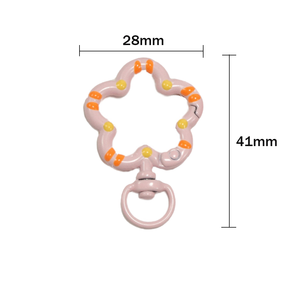 5pcs Flower Metal Lobster Claw - Jewelry Making A Ring recension och pris