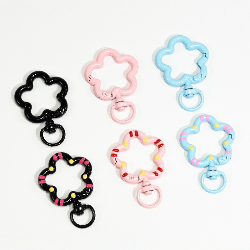 5pcs Flower Metal Lobster Claw - Jewelry Making A Ring recension och pris