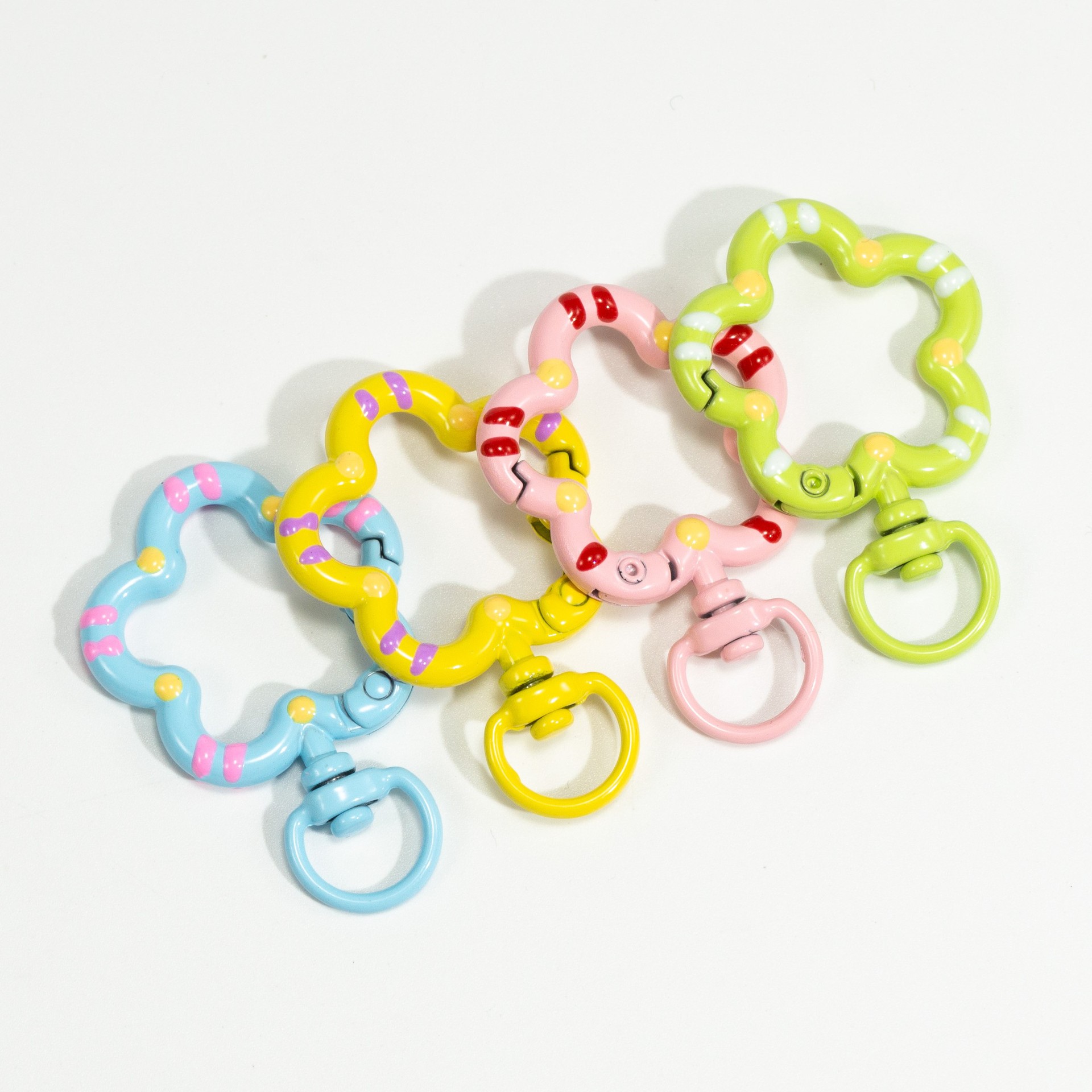 5pcs Flower Metal Lobster Claw - Jewelry Making A Ring recension och pris