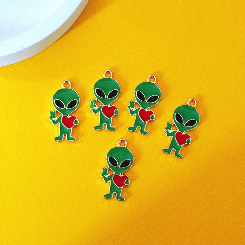 10pcs Simple Alien Alloy Drip  - Jewelry Making Diy recension och pris