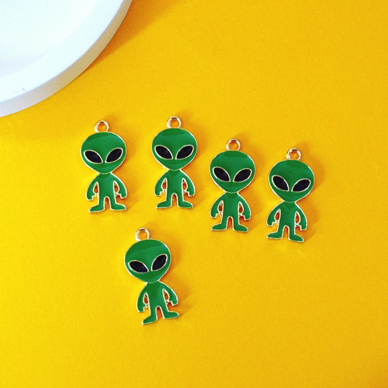 10pcs Simple Alien Alloy Drip  - Jewelry Making Diy recension och pris