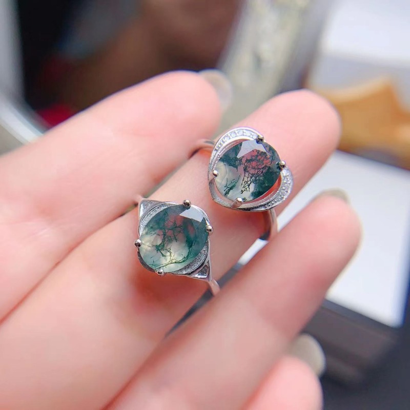 Cute Female Geometric Agate St - Jewelry Making University recension och pris