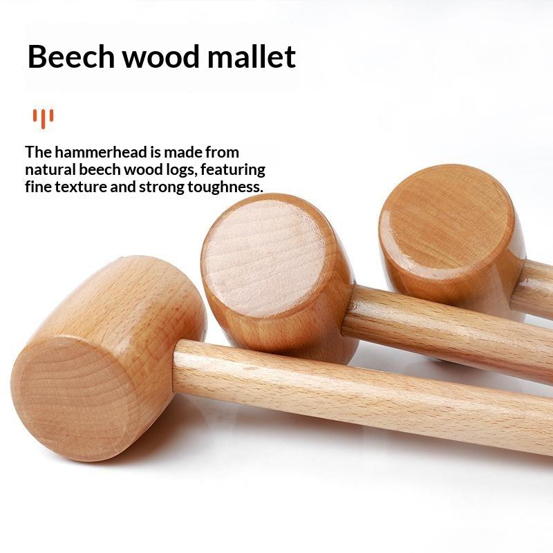 1Pc Beech Wooden Mallet Multi  - Jewelry Making Hammer recension och pris
