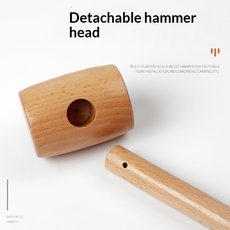 1Pc Beech Wooden Mallet Multi  - Jewelry Making Hammer recension och pris