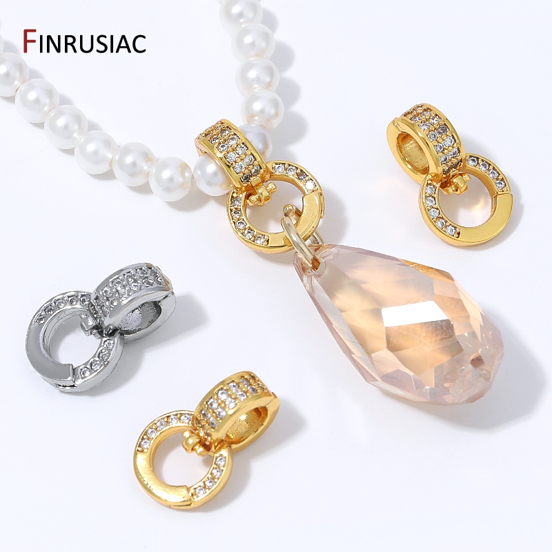 18K Gold Plated Brass Double R - Jewelry Making A Ring recension och pris