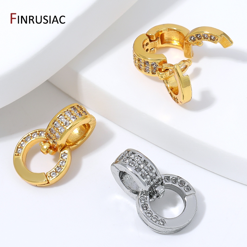 18K Gold Plated Brass Double R - Jewelry Making A Ring recension och pris