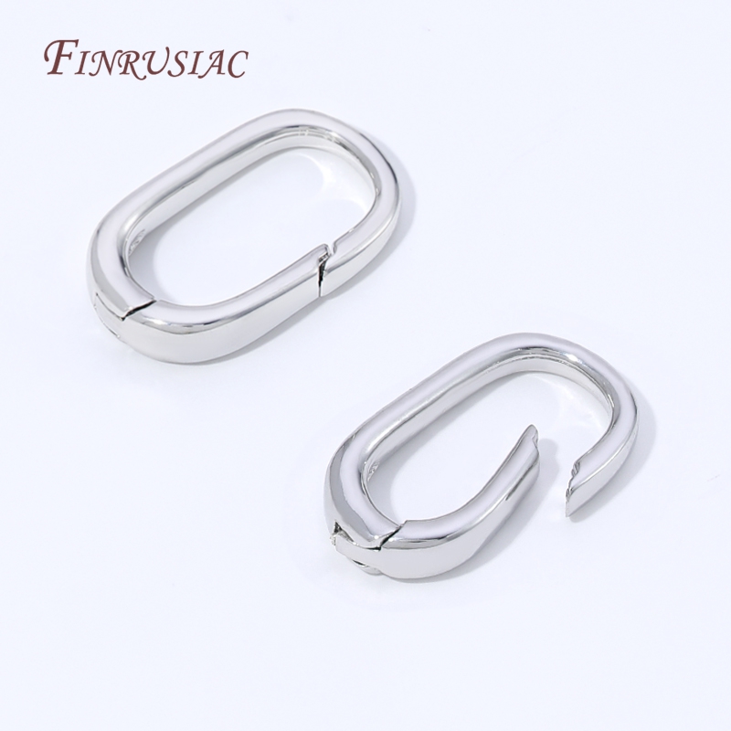 18K Gold Plated Oval Spring Ri - Jewelry Making A Ring recension och pris