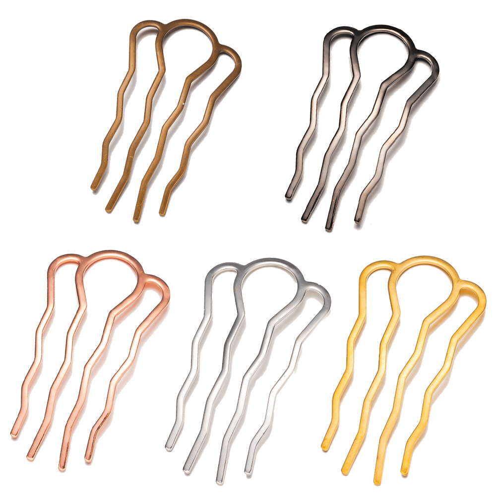 5pcs U-Shape Hair Fork Clip St - Jewelry Making Education recension och pris
