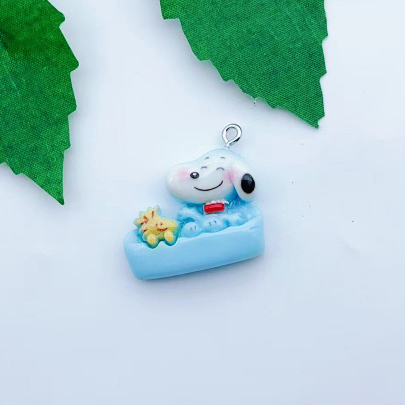 12pcs resin cartoon dog pendan - Jewelry Making Diy recension och pris