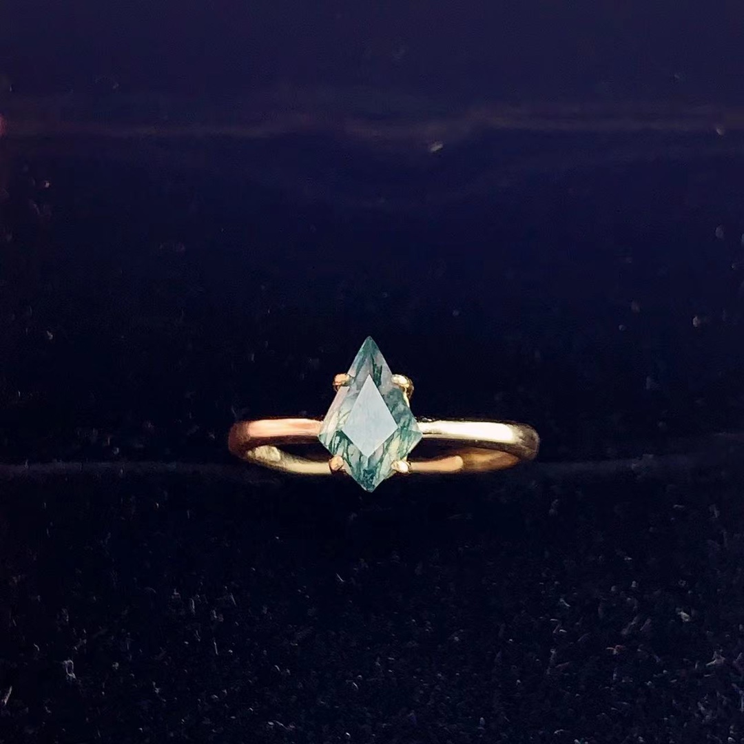 Moss Agate 925 Silver Wedding  - Jewelry Making University recension och pris