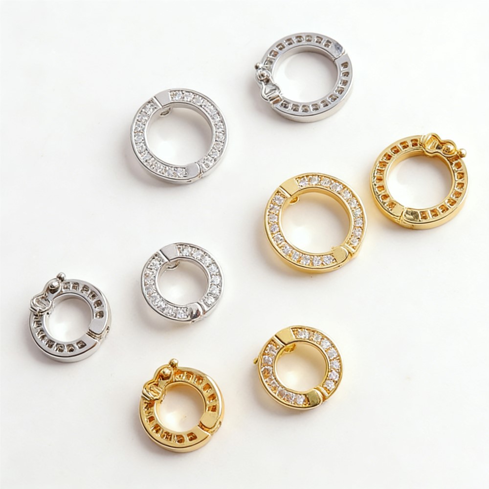 2pcs O Rings Hooks Clip Buckle - Jewelry Making A Ring recension och pris