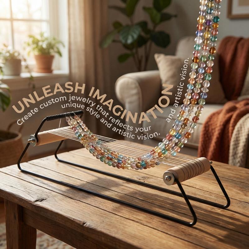 Weaving Beading Loom Easy-to-U - Jewelry Making Using Beads recension och pris