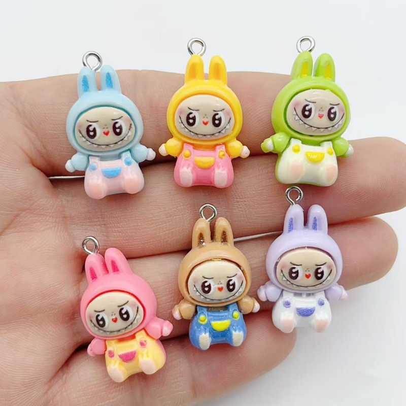 10Pcs Kawaii Rabbit Strawberry - Jewelry Making Diy recension och pris