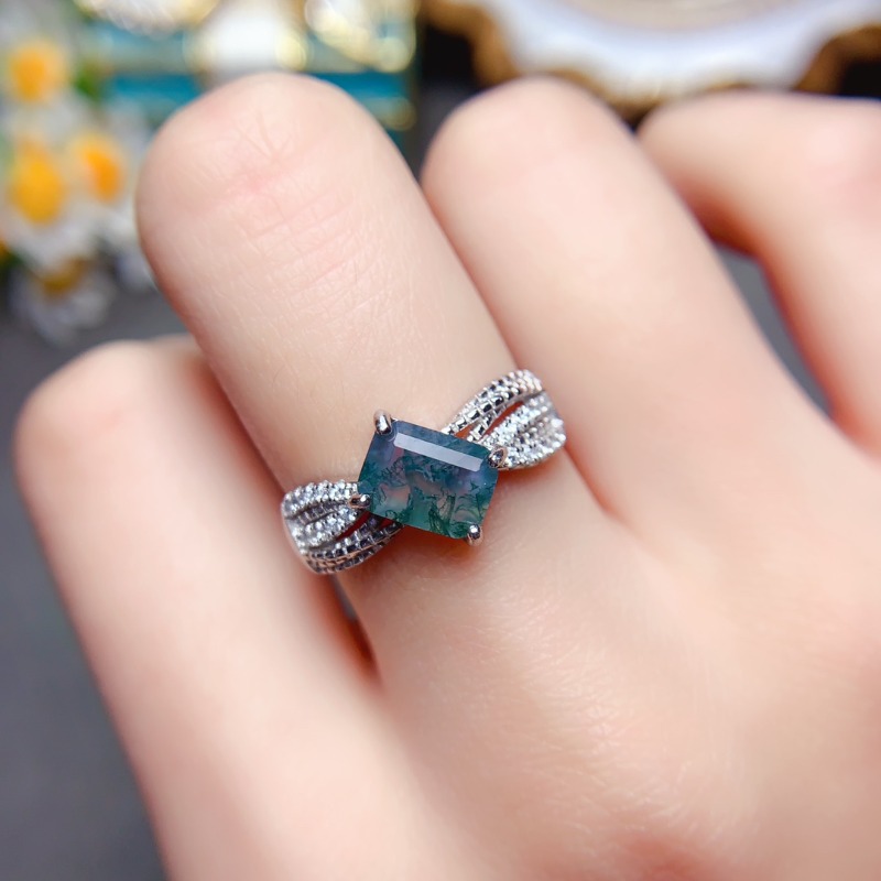 Luxyimagic Natural Stone Moss  - Jewelry Making University recension och pris