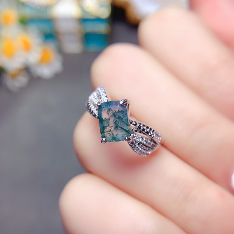Luxyimagic Natural Stone Moss  - Jewelry Making University recension och pris