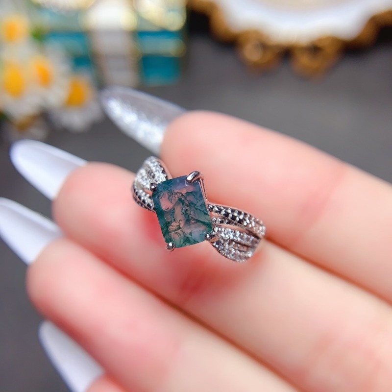 Luxyimagic Natural Stone Moss  - Jewelry Making University recension och pris