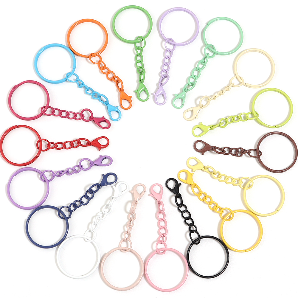 20pcs Zinc Alloy Keychain Lobs - Jewelry Making A Ring recension och pris