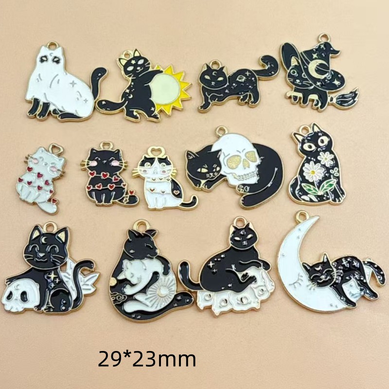 10pcs Original Alloy Enamel Bl - Jewelry Making Diy recension och pris