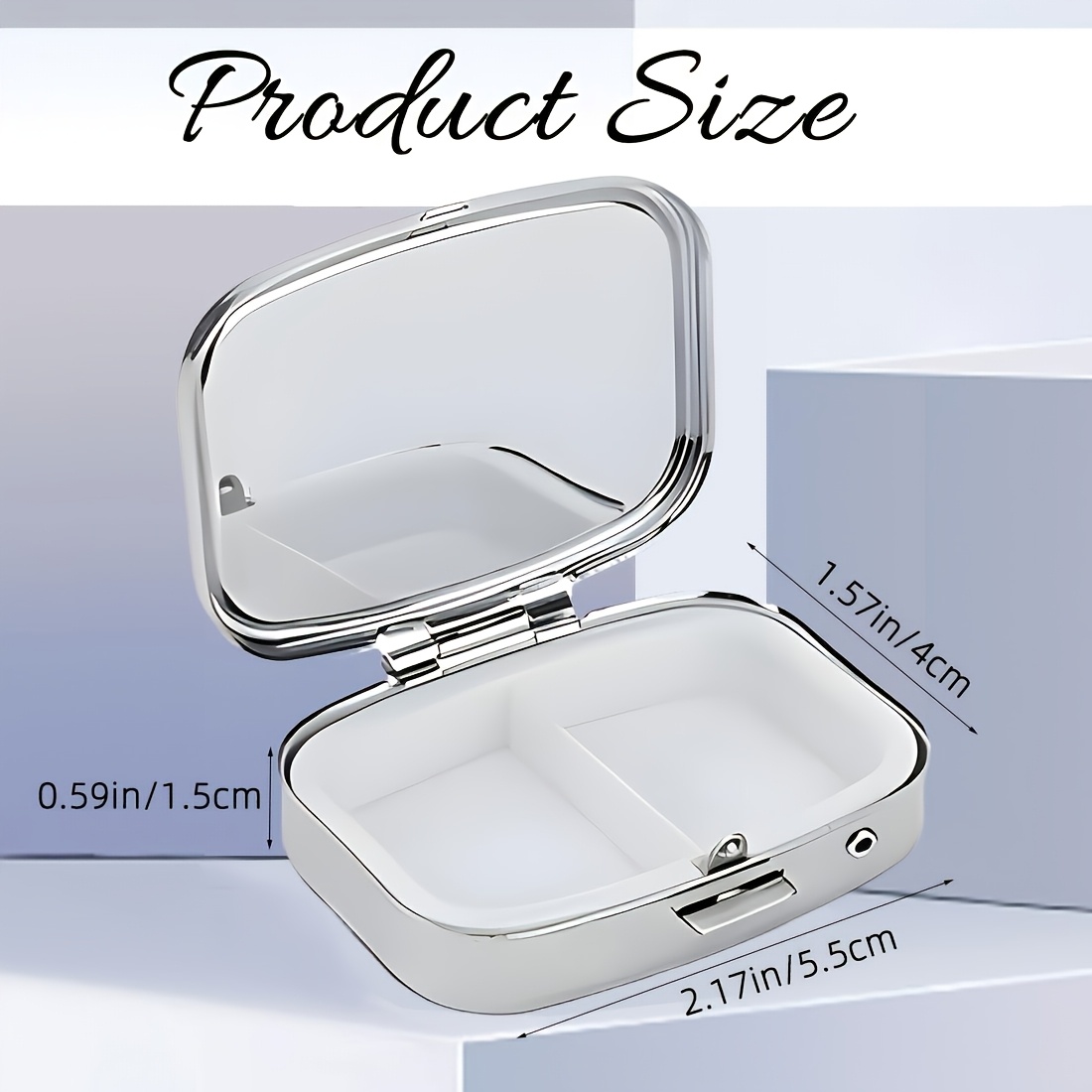 A Heart-Shaped Mini Pill Box,  - Jewelry Making Store recension och pris