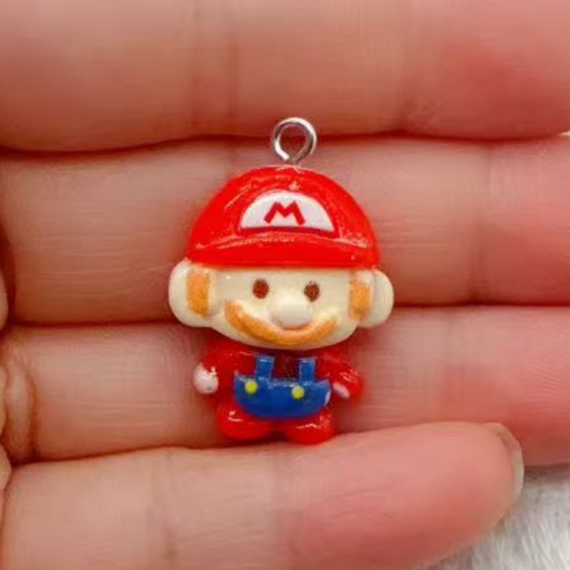 10pcs resin cartoon pendant, D - Jewelry Making Diy recension och pris
