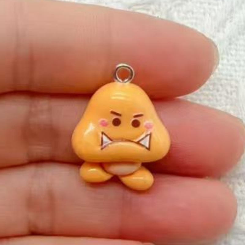 10pcs resin cartoon pendant, D - Jewelry Making Diy recension och pris