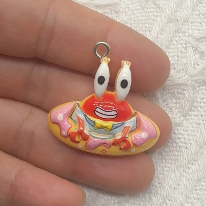 10pcs cartoon resin pendant, D - Jewelry Making Diy recension och pris