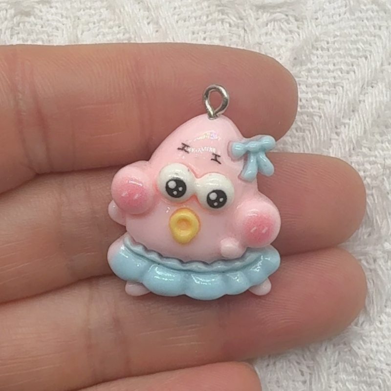 10pcs cartoon resin pendant, D - Jewelry Making Diy recension och pris